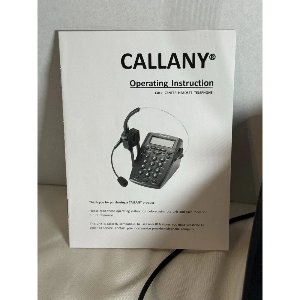 Call Center Telephone Headset Caller-ID Over The Ear With Mic (HT500)/Callany